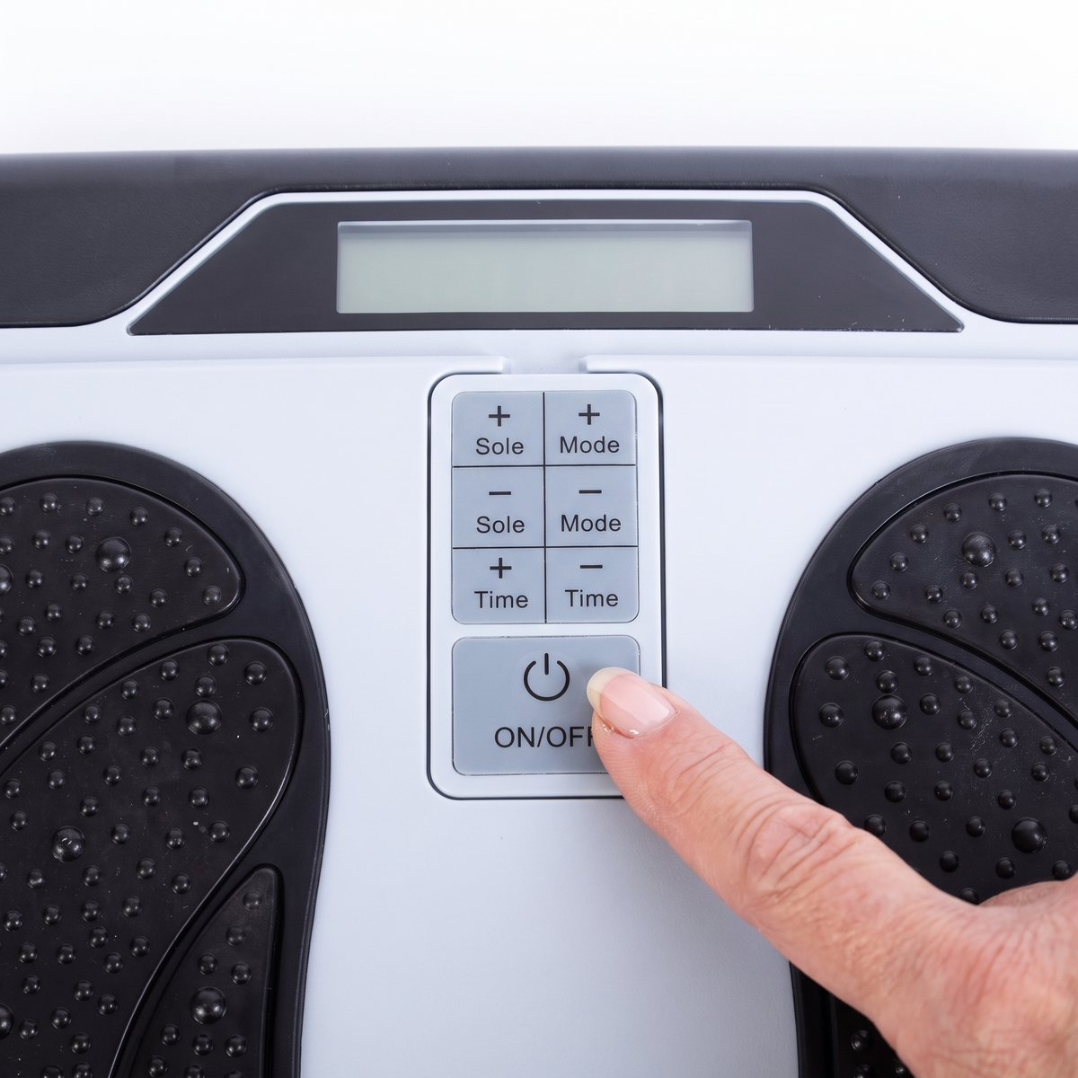 CircuFlow one-touch control panel — Sole, Mode, Time, ON/OFF